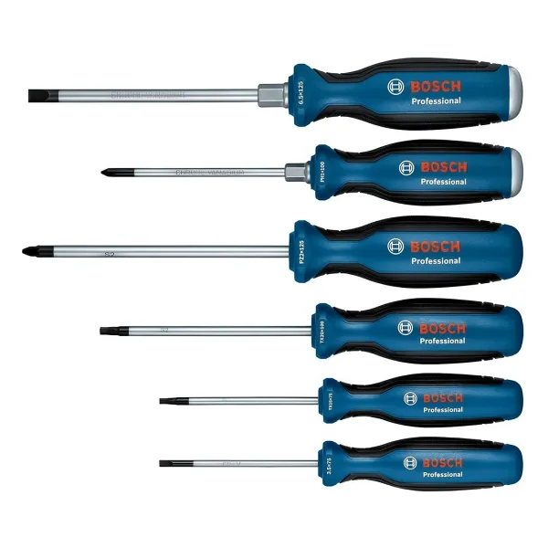 Bosch 1600A02CV3 6 Parça Tornavida Seti