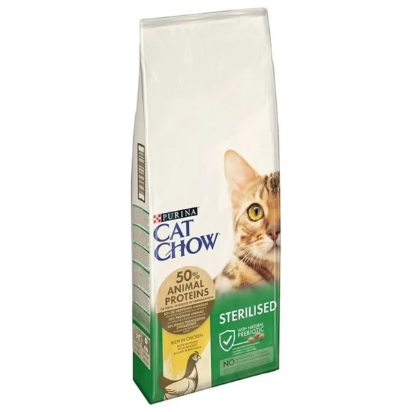 Cat Chow Sterilised Tavuklu 15 kg Yetişkin Kedi Maması
