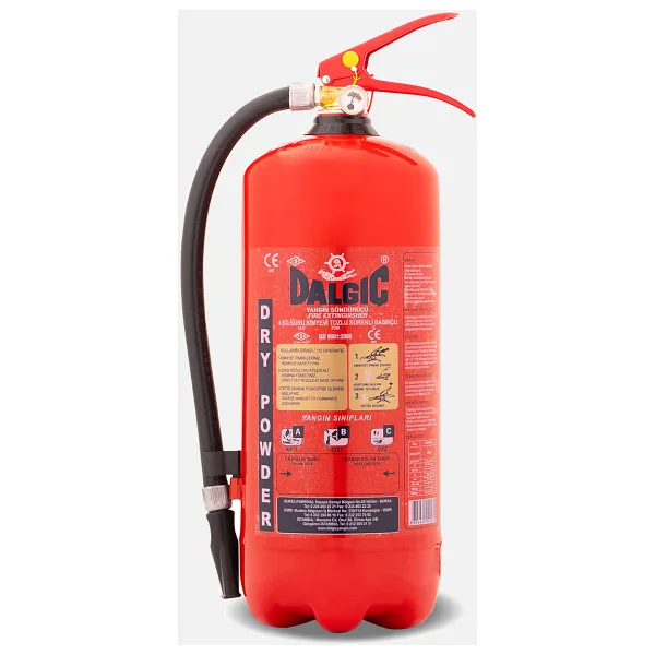 Dalgıç Abc Tipi Kuru Kimyevi Tozlu 4 Kg Yangın Tüpü