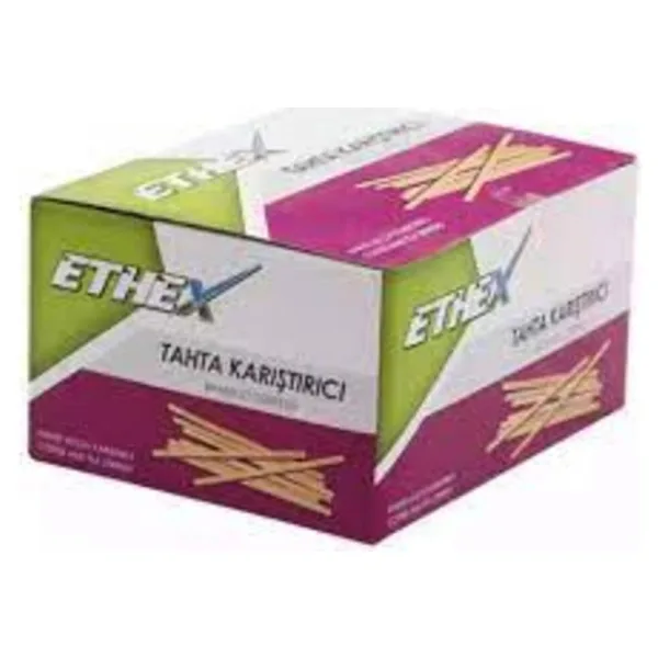 Ethex Bambu Tahta Karıştırıcı 11 cm x 500 Adet - .