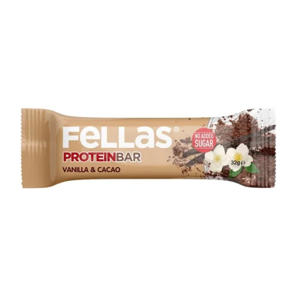 Fellas Optimum Vanilya ve Kakaolu 32 gr Protein Bar