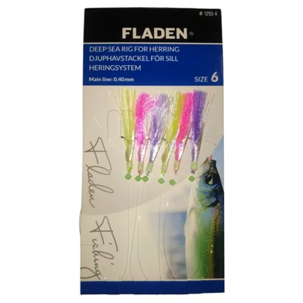 Fladen F1293-6 Fladen Sabiki Lumi Kanca No:6 6'lı Lüfer Palamut Uskumru Çaparisi