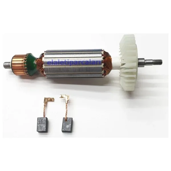 forceful 0 - 250 Watt Makita Tipi Ga 4530 Endüvi Rotor Kollektör Ve Kömürü 2 Yıl