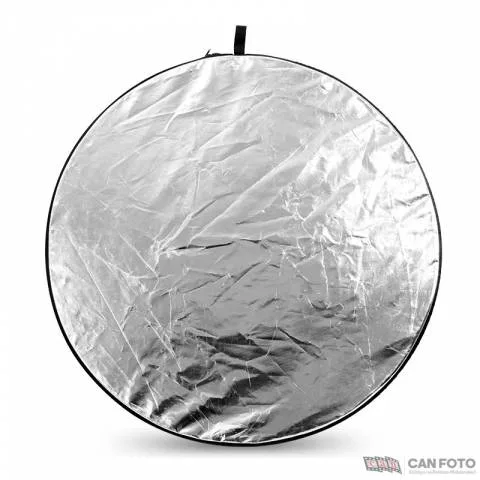 GDX 80 cm 5'li Reflektör Seti Katlanabilir Yuvarlak Işık Yansıtıcı ve Yumuşatıcı