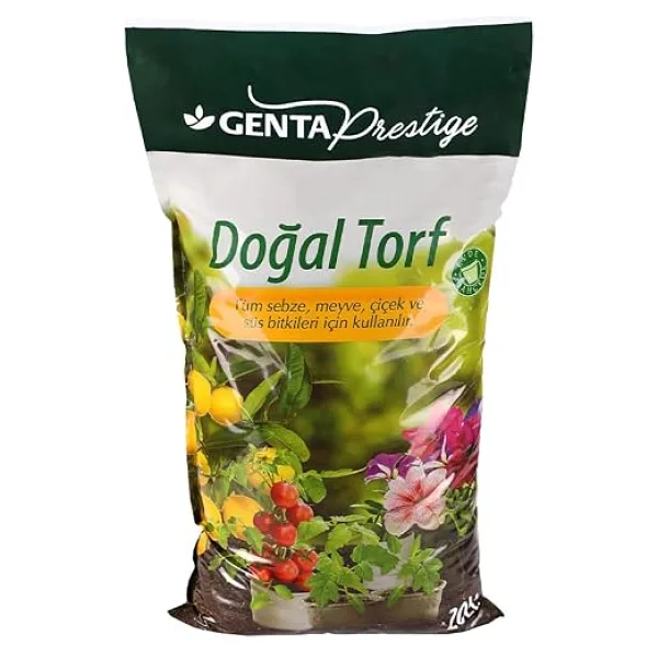 Genta Prestige Doğal Toprak Torf 20 Lt