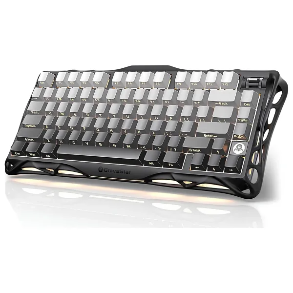 GravaStar Mercury K1 RGB US Layout Kablolu/Kablosuz Mekanik Oyuncu Klavyesi