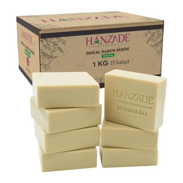 Hanzade Bitkisel Doğal El Yapımı Hatay Zeytinyağlı Sabun 1 Kg