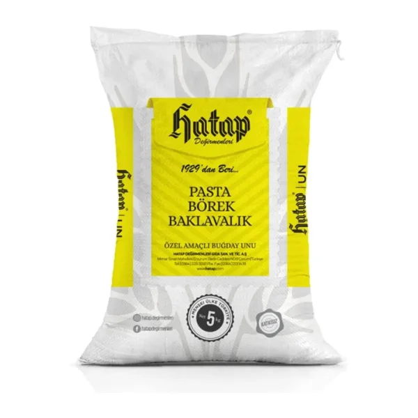 Hatap Değirmenleri 5 kg Pasta Börek ve Baklavalık Un