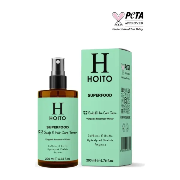 Hoito Superfood Biberiye 200 ml Saç Toniği