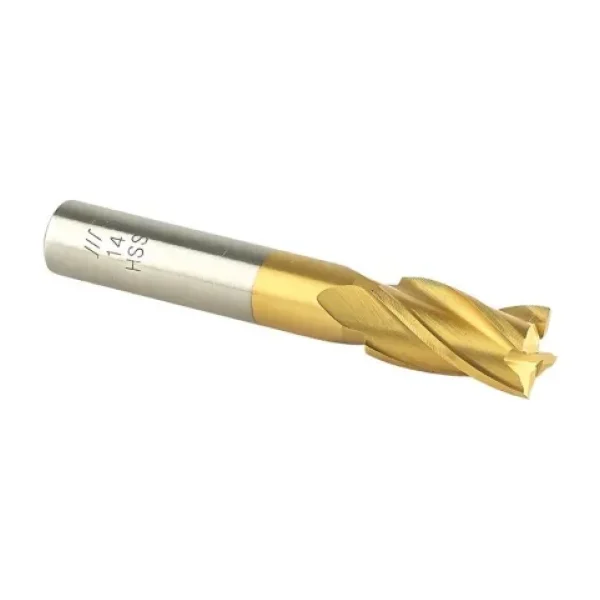 Hss 4 Ağızlı Titan Kaplı Freze 25 mm