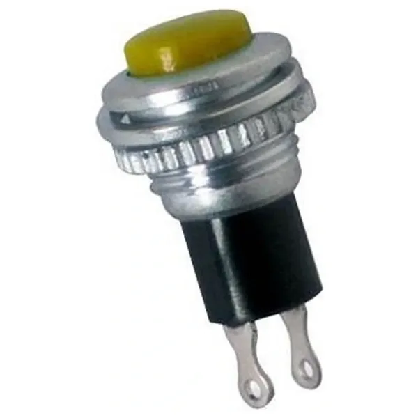 IC-179 Buton Ø10mm DS-316 Sarı