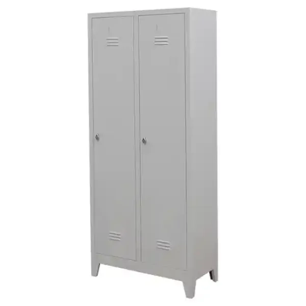 İki Kapılı Metal Soyunma Dolabı Güvenli ve Pratik Depolama Çözümü E-109