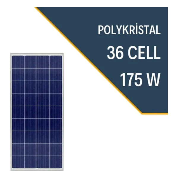 Lexron 175 Watt Polikristal Güneş Paneli