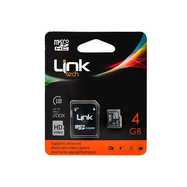 LINK TECH 4 GB CLAS 6 MICRO SDHC SD ADAPTÖR CARD