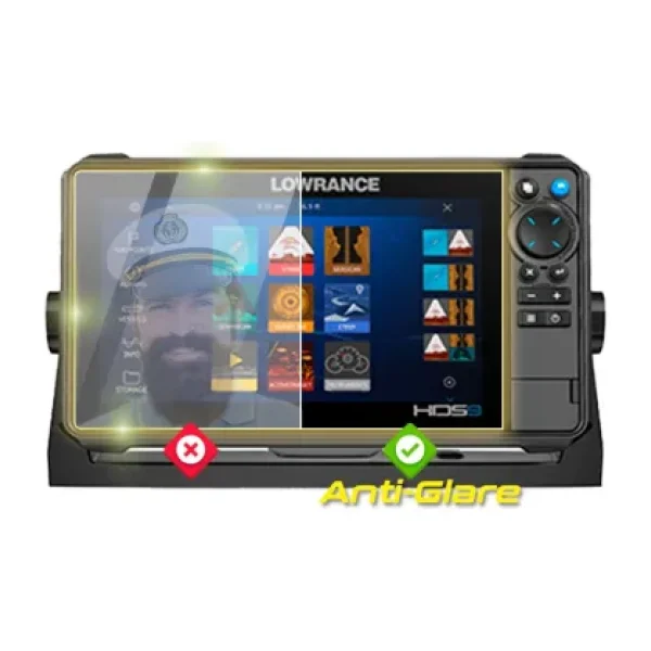 Lowrance HDS PRO 9 FishFinder - IPG Anti-Glare Yansıma Önleyici Mat Ekran Koruyucu