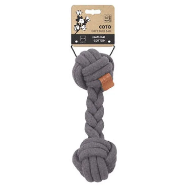 M-Pets Coto Duo Ball 28 cm Örgü Köpek Oyuncağı