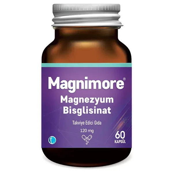 Magnimore Magnezyum Bisglisinat 60 Kapsül