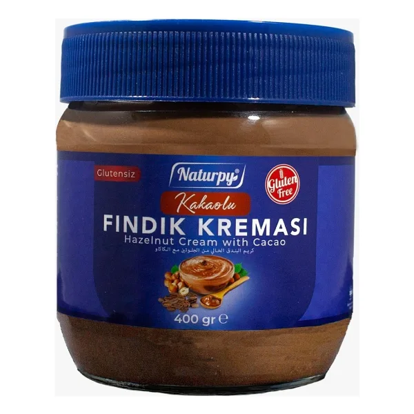 Naturpy Glutensiz Kakaolu Fındık Kreması 400 gr