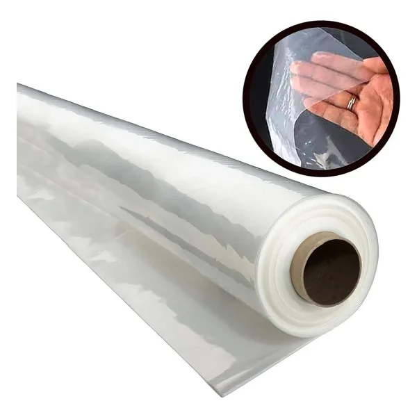 Naylon Branda 24mt2 (En:3mt x Boy:8mt) Şeffaf Eşya Sera Örtüsü 140mic