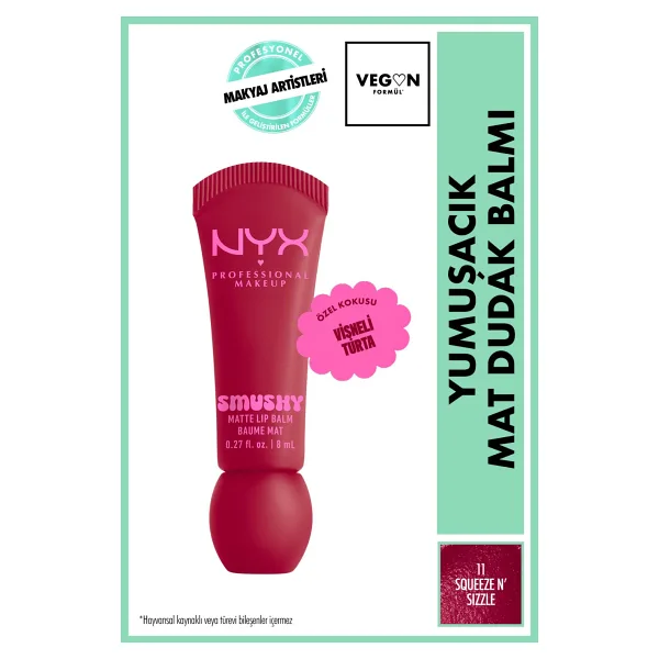 NYX Professional Makeup Soft Matte Smushy Dudak Balmı