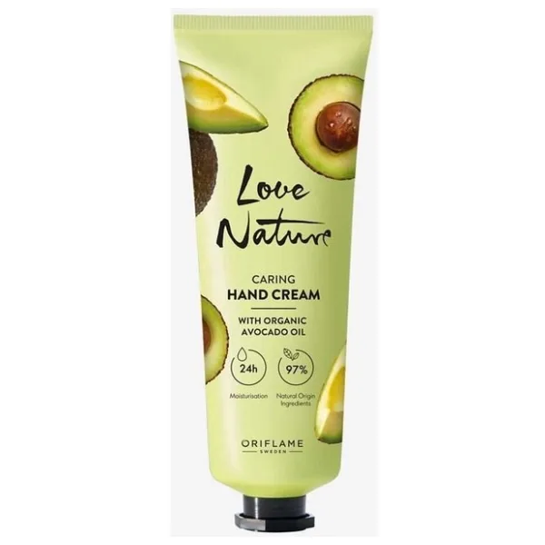 Oriflame Love Nature Organik Avokado Yağı Içeren Besleyici El Kremi