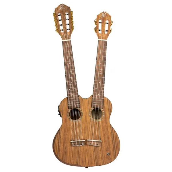 Ortega Hydra Double Neck 4 ve 8 Telli Tenor Ukulele