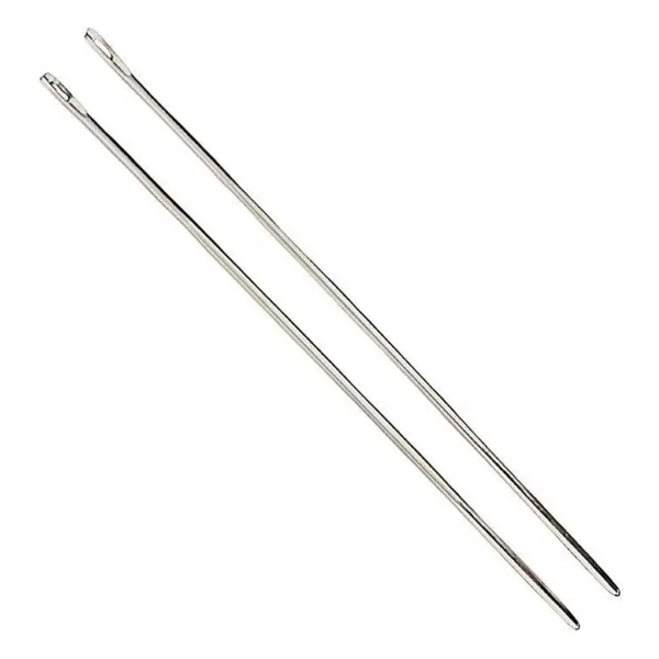 Other 4 No 1,3 Mm 8 Cm Çuvaldız Saraç El Dikiş Iğnesi