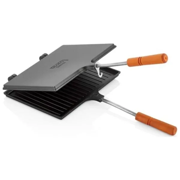 Özaslanlılar Metal Ocak Üstü Teflon Tost Makınası Ozaslanlılar