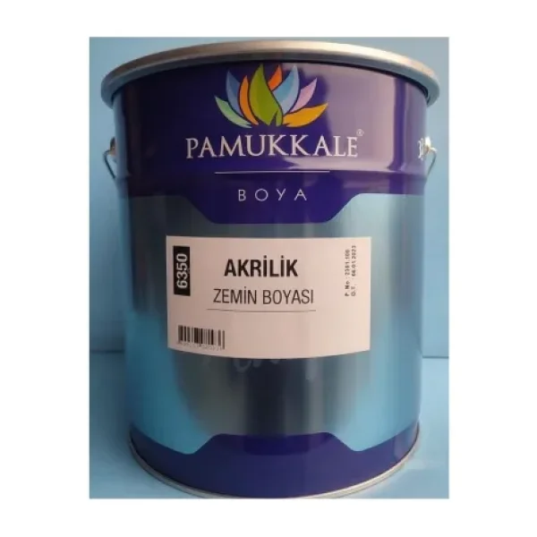 Pamukkale Akrilik Zemin Boyası 15 Kg Ral 7040 Gri