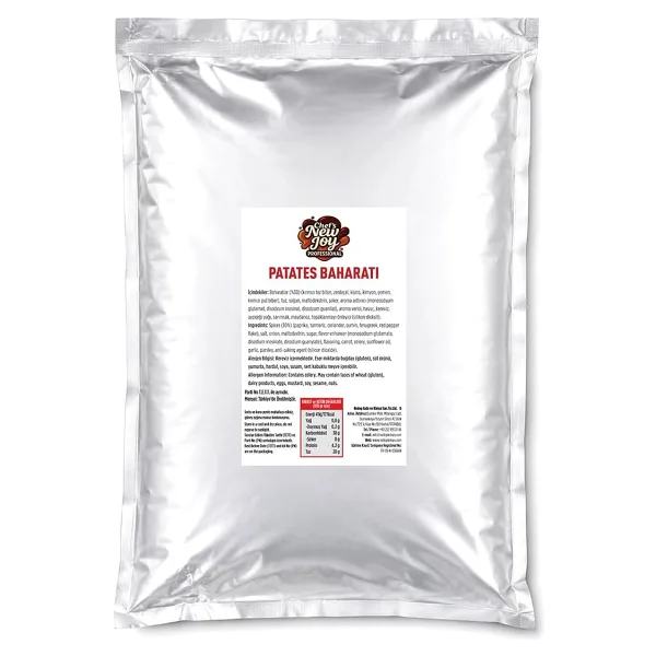 Patates Baharatı 3000 gr Potato Seasoning