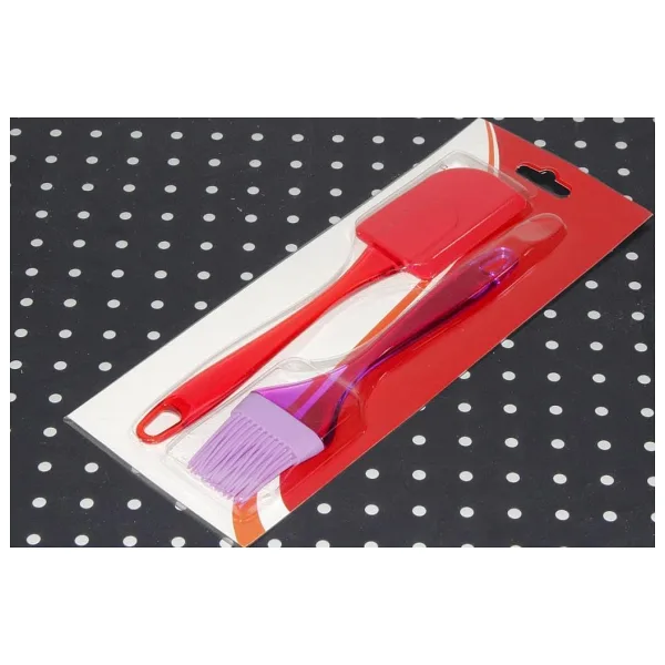 Penguen Akrilik Spatula Ve Yumurta Fırçası 2'li Png-1531