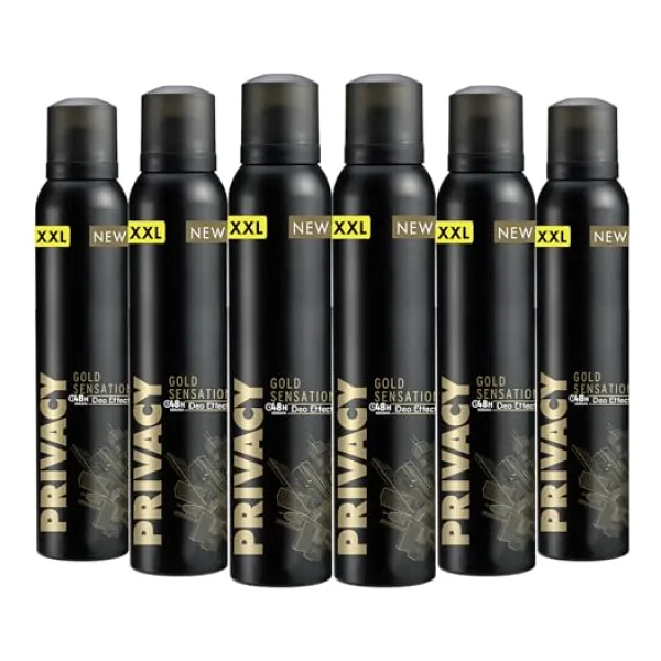 Privacy Gold Man Erkek Deodorant 6x200 ML