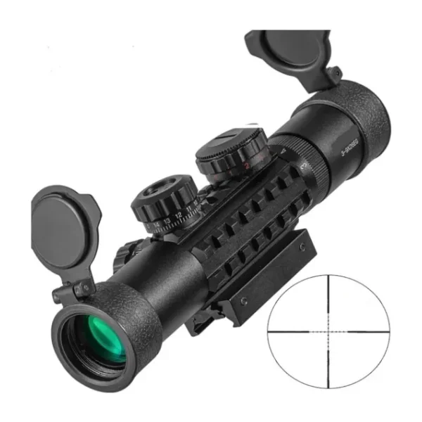 Raylı Çift Işıklı Dürbünü C3-9X26 Eg 11 Mm / 22 Mm