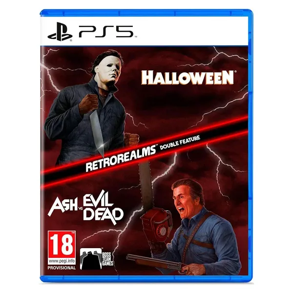 RetroRealms Double Feature: Halloween and Ash vs Evil Dead PS5 Oyunu
