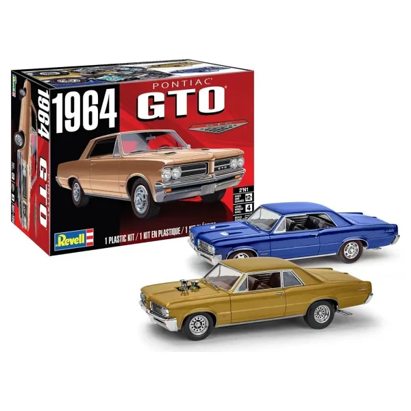 Revell 1:24 '64 Pontiac GTO 2'N 1 14574 Maket Seti
