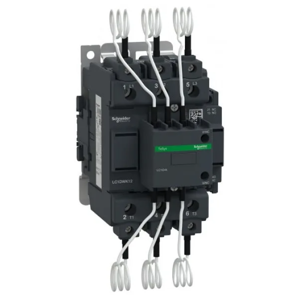 Schneider Lc1Dwk12M7, Kondansatör Kontaktörü, 60 Kvar,1Na-2Nk,