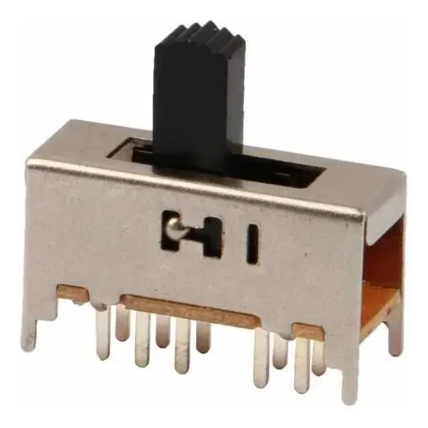 SS-24H01 4 Konumlu Sürgülü Slide Switch 10 Pin
