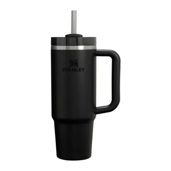 Stanley Quencher Siyah 0.89 lt Pipetli Termos Bardak