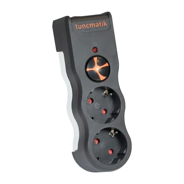 Tunçmatik Powersurge 2 1050 Joule Anahtarlı 2'li Akım Korumalı Priz