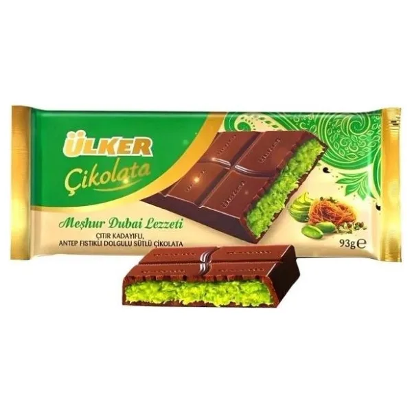 Ülker Meşhur Dubai Lezzeti Çikolata 93 gr