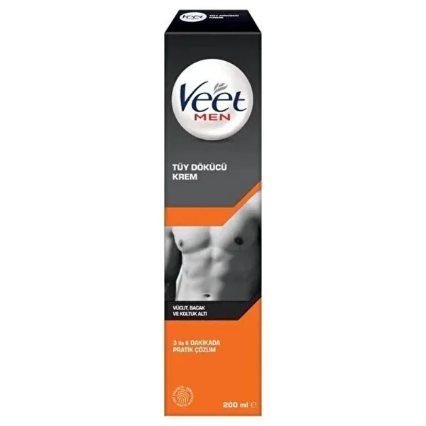 Veet Men Tüy Dökücü Krem Normal Ciltler 200 ml