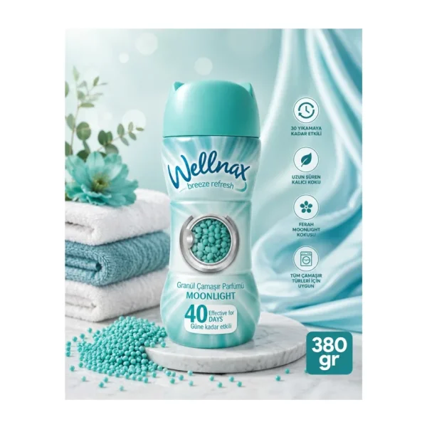 Wellnax Granül Çamaşır Parfümü Moonlight 380 gr
