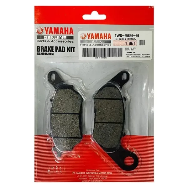 Yamaha R25 Mt25 2015-2025 Uyumlu Arka Fren Balata 1wd-25806-00
