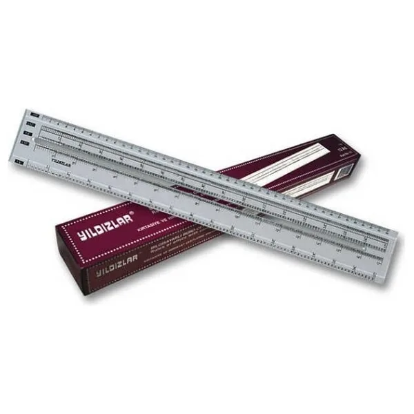 Yıldızlar Bilgisayar Program Ve Büro Cetveli 43 Cm