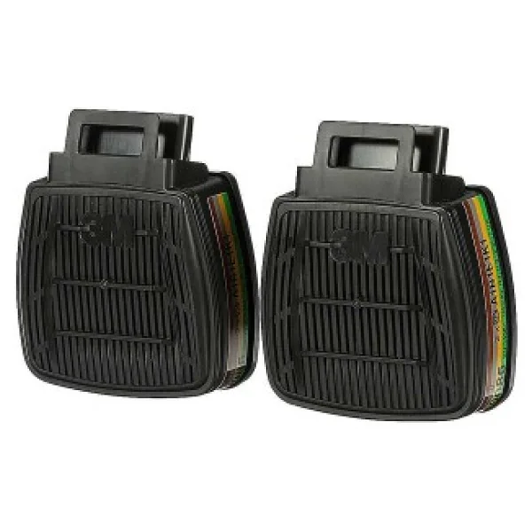 3m D8059 Secure Click Dual Flow Gaz ve Buhar Filtresi (1 Çift) - 1 Adet