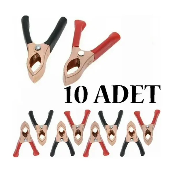 Akü Maşası Lüx 10 Adet Takım Mini Akü Takviye Maşa