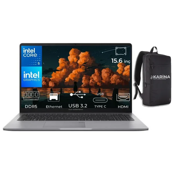 Asus ExpertBook P1 P1503CVA-C516512G0D Core 5 210H 32 GB 512 GB SSD Intel Graphics 15.6