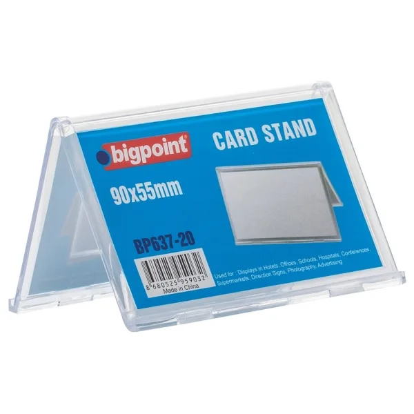 Bigpoint Kart Standı Çift Taraflı 90x55mm