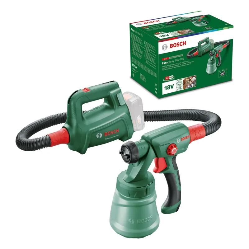 Bosch Easy Spray 18V-100 Aküsüz Boya Tabancası