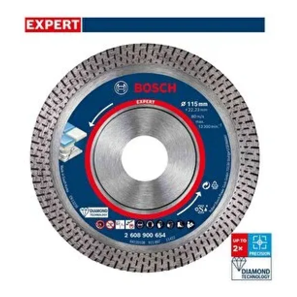 Bosch Expert 115 Mm Sert Seramik Elmas Kesme Diski 2608900654